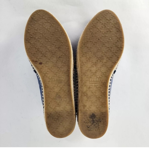Gucci Microguccissima Espadrilles Caspian - Size 38.5 Euro / Size 8 US - Picture 8 of 12